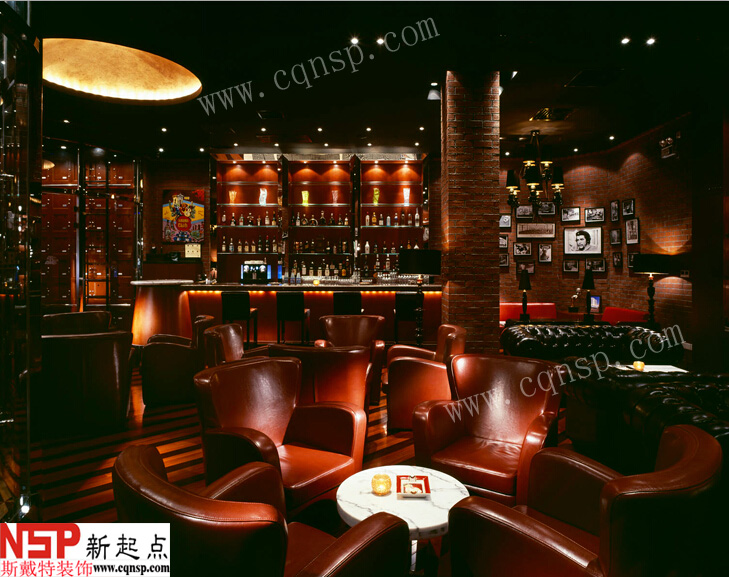 重庆Cigar酒吧装修