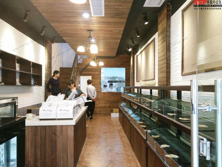 重庆两路面良蛋糕店装修
